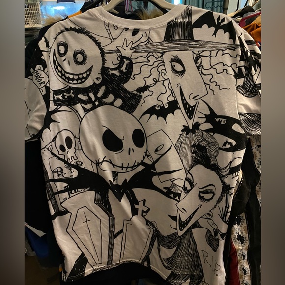 Disney Nightmare Before Christmas Unisex Medium Shirt - Picture 2 of 4